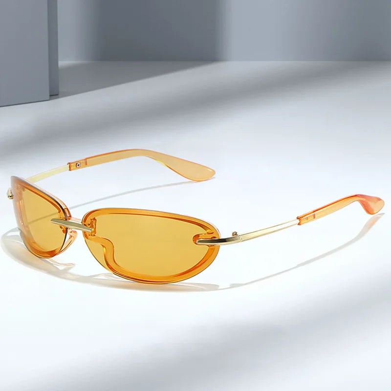 Y2K Oval Sunglasses — Swuffy