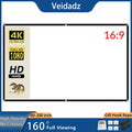 Veidadz Inch Foldable Projector Screen — Swuffy