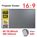 Projector Screen Simple Curtain Anti — Swuffy