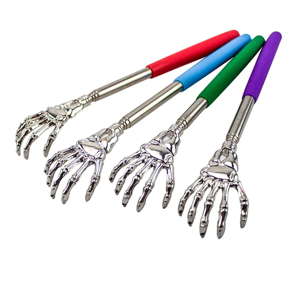 Nuvora Stainless Steel Back Scratcher Telescopic Scratching Massager — Nuvora