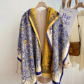 Winter Cashmere Scarf Shawls Female — Swuffy