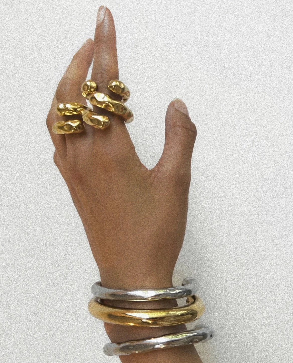 Uworld Contemporary Statement Ring Asymmetry — Swuffy