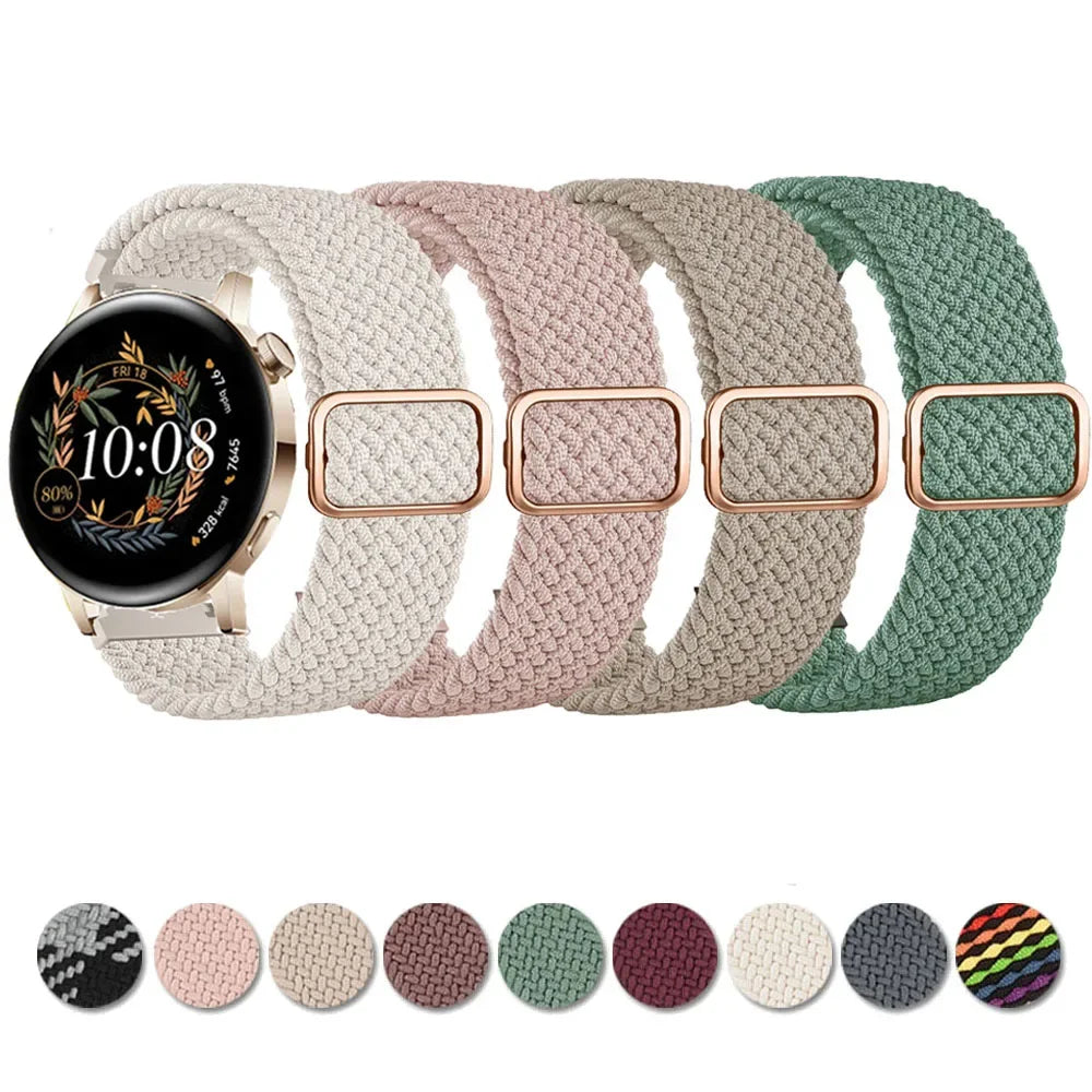 Elastic Braided Strap Huawei Watch — Swuffy