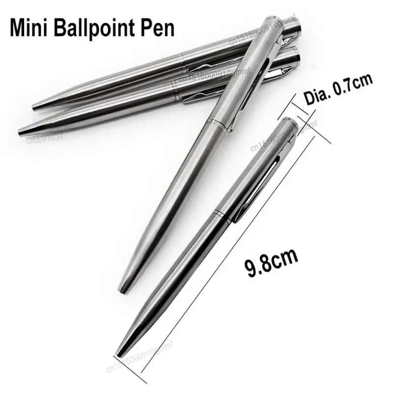 Small Metal Clip Ballpoint Pen — Swuffy