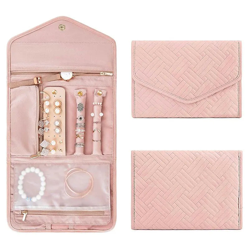 Foldable Travel Jewelry Bag Necklace — Swuffy