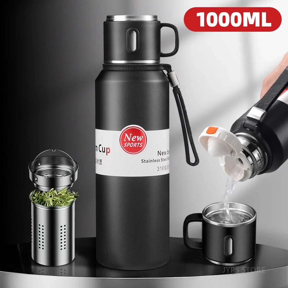 Large Capacity Coffee Thermos Vacuum — Swuffy
