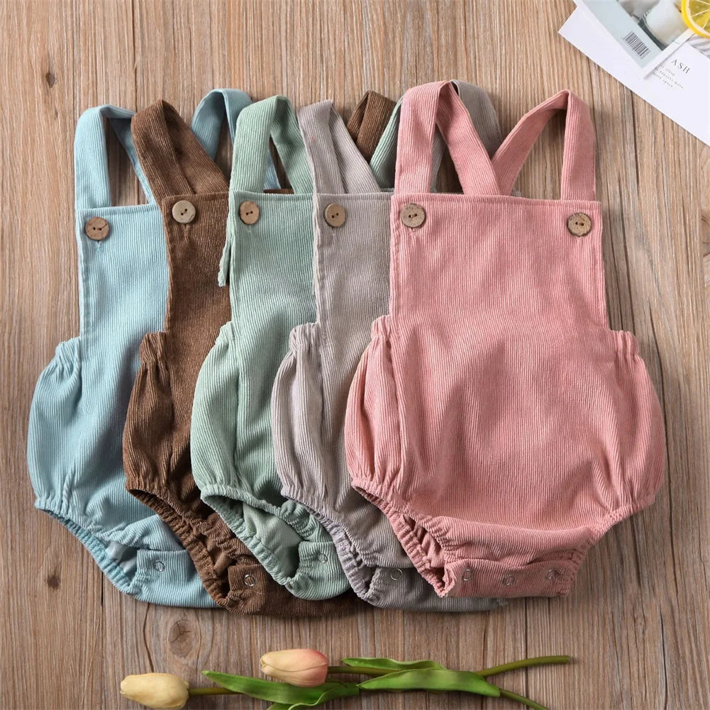 Baby Romper Boys Girls Solid — Swuffy