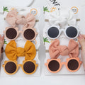 Bear Baby Sunglasses Waffle Topknot — Swuffy