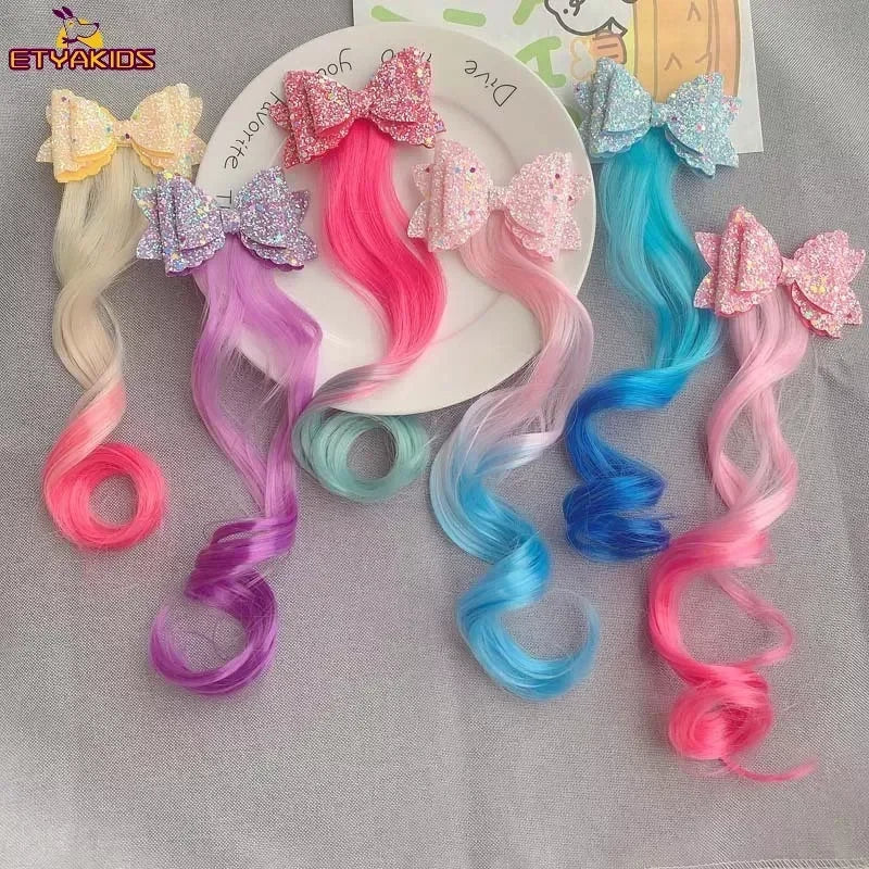 Wigs Hairclip Ponytail Holder Princess — Swuffy