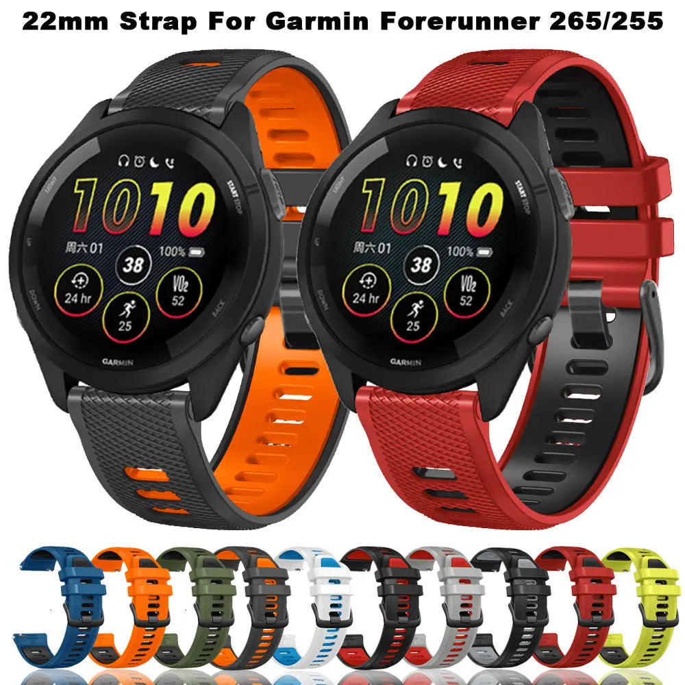 Silicon Smartwatch Strap Garmin Forerunner — Swuffy