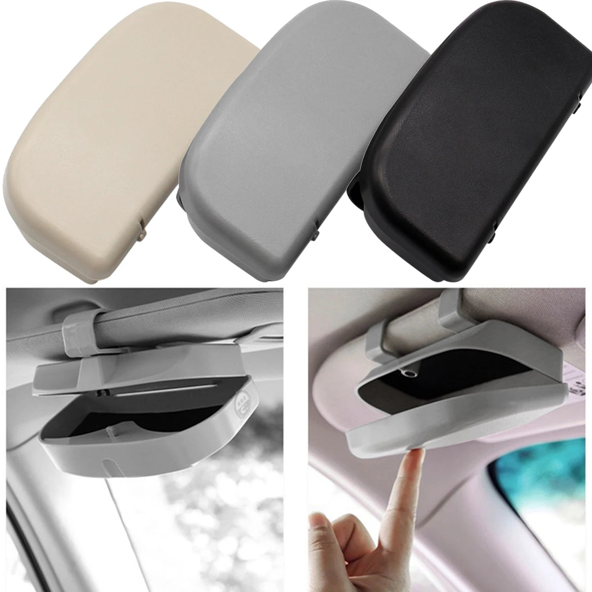 Car Visor Glasses Box Magnetic — Swuffy