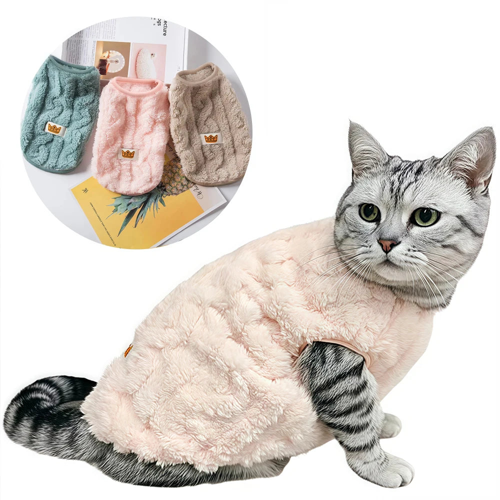 Soft Cozy Cat Clothes Autumn — Swuffy