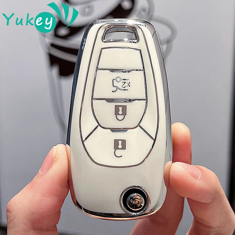 Tpu Car Flip Button Key — Swuffy