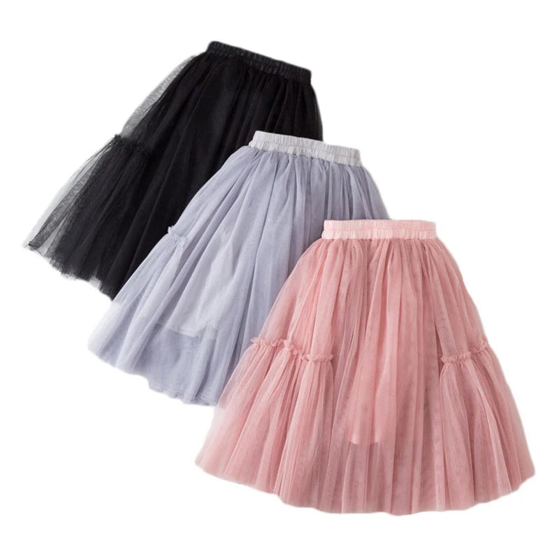 Kids Skirts Girls Cotton Lace — Swuffy