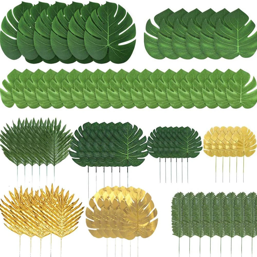 Artificial Tropical Palm Leaves Hawaiian — Swuffy