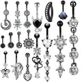 Black Cz Belly Button Ring — Swuffy