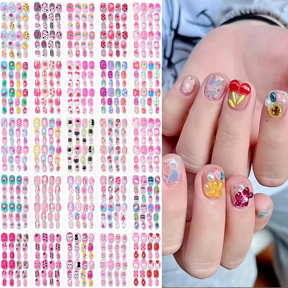 Kawaii False Nails Children Press — Swuffy