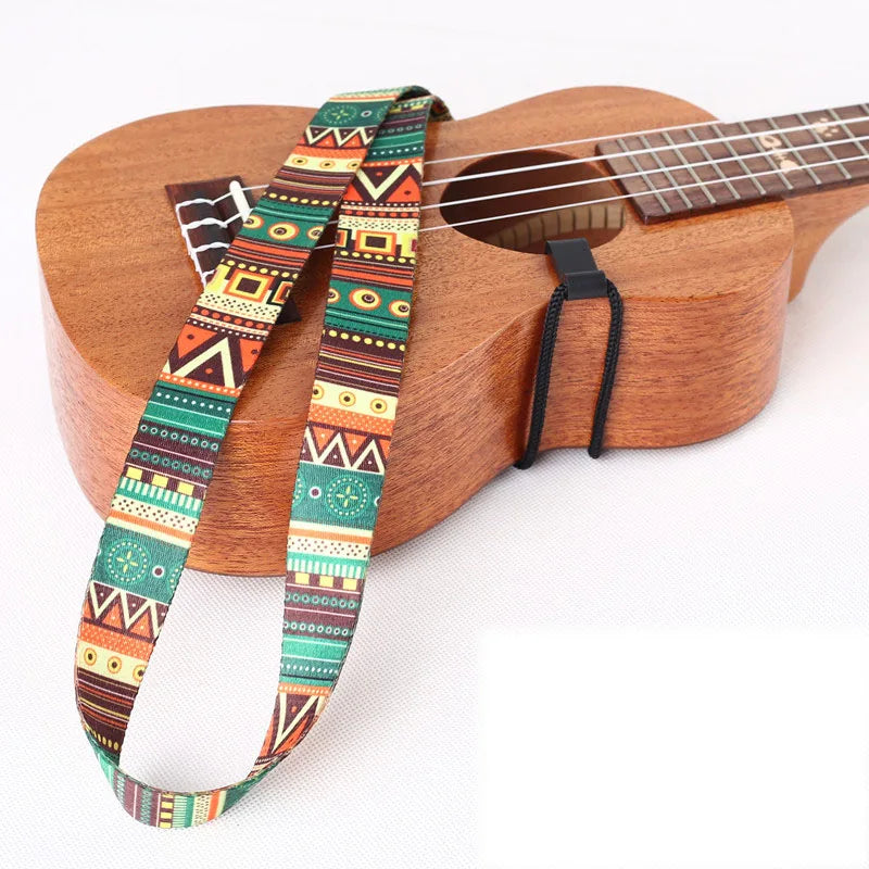 Guitar Strap Ethnic Pattern Hawaii — Swuffy