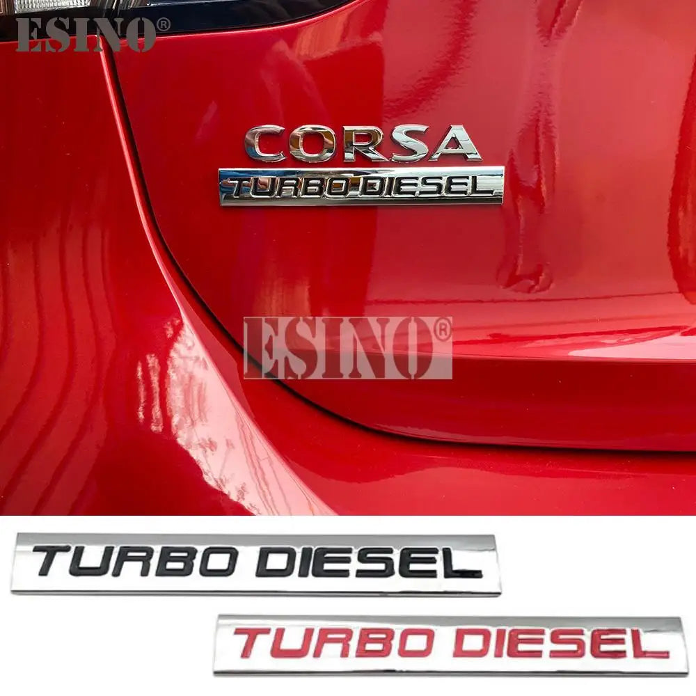 Car Styling Turbo Diesel Metal — Swuffy