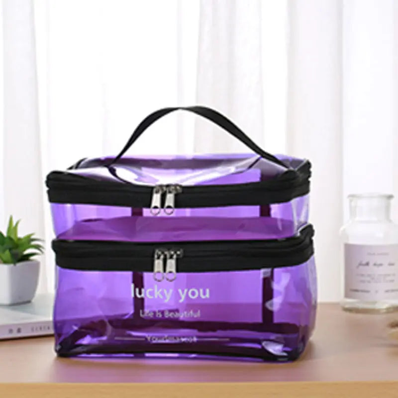 Double Layer Large Capacity Toiletry — Swuffy
