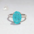 Sterling Silver Oval Finger Rings — Swuffy