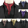 Jacquard Paisley Scarf Tie Vintage — Swuffy