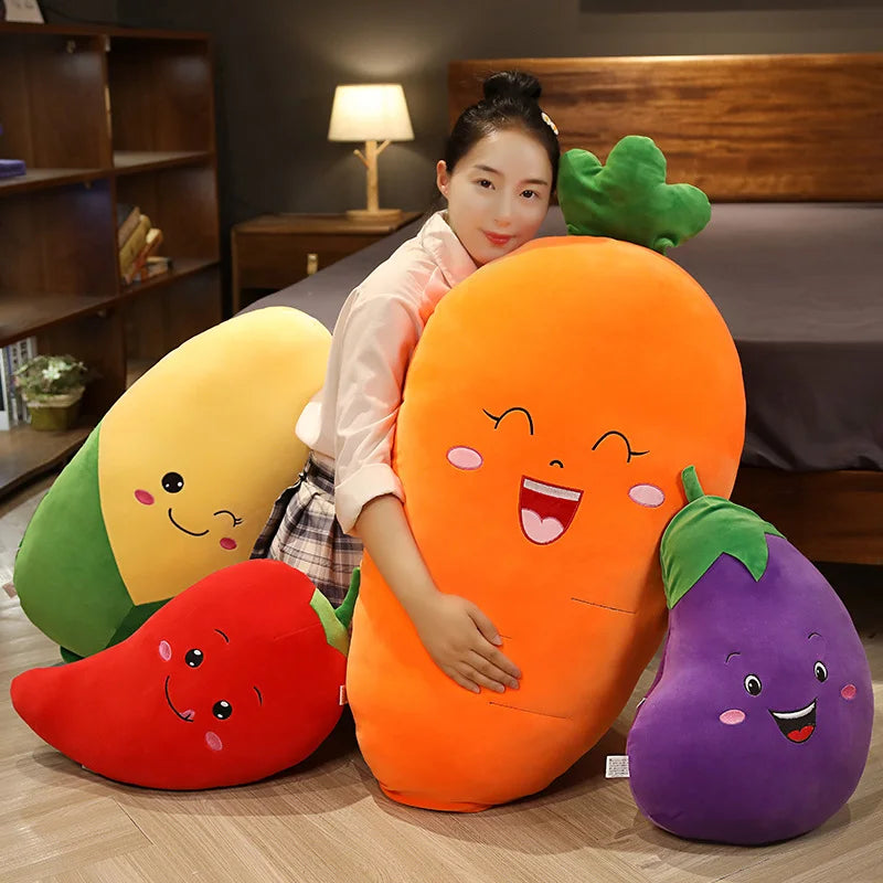 Cartoon Smile Carrot Chili Corn — Swuffy
