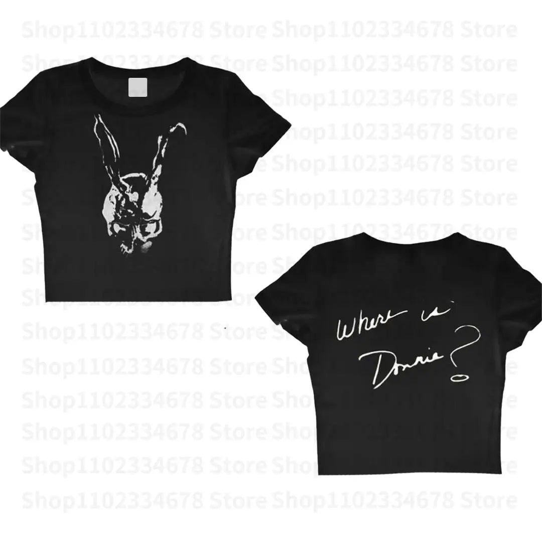 Clothes Goth Emo Girl Crop — Swuffy