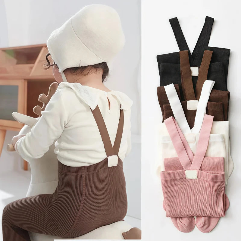 Girls' Cotton Suspender Tights — Swuffy