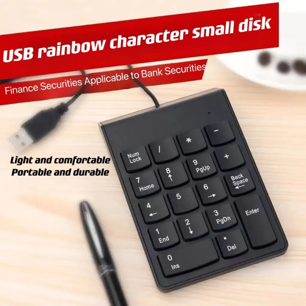 USB Numeric Keypad Wire Numpad — Swuffy