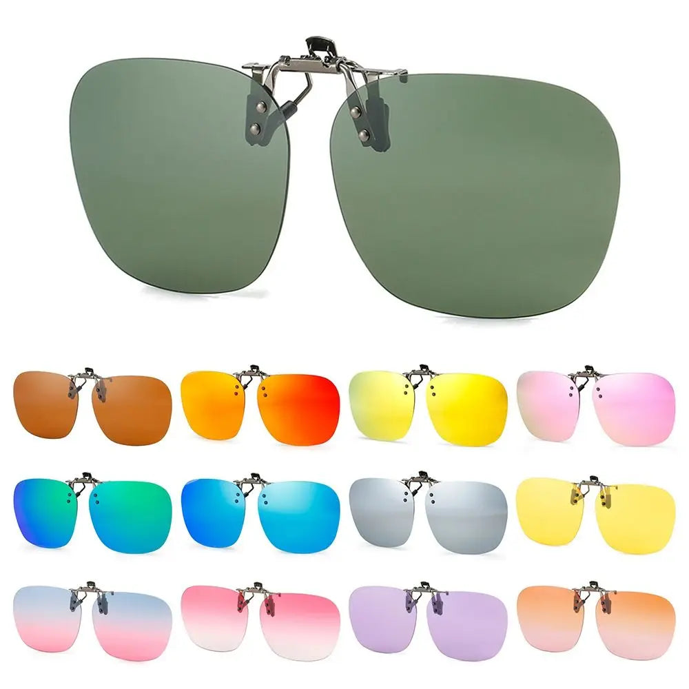 Clip On Polarized Sunglasses Convenient — Swuffy