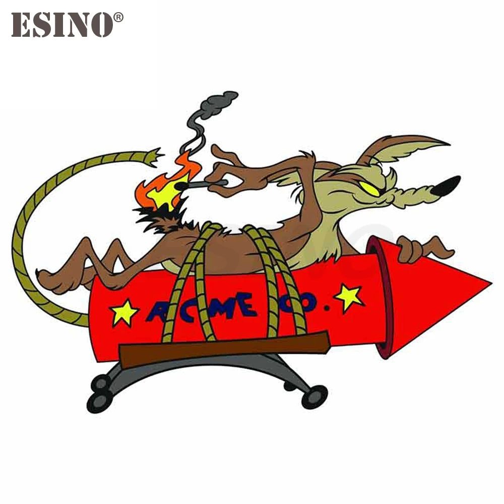 Car Styling Funnywile Coyote Acme — Swuffy