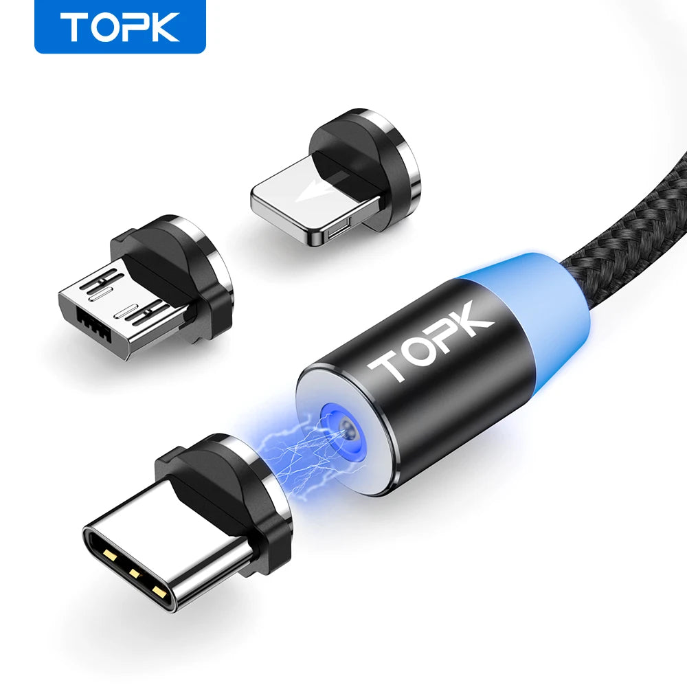 Magnetic Charging Cable Topk Degree — Swuffy