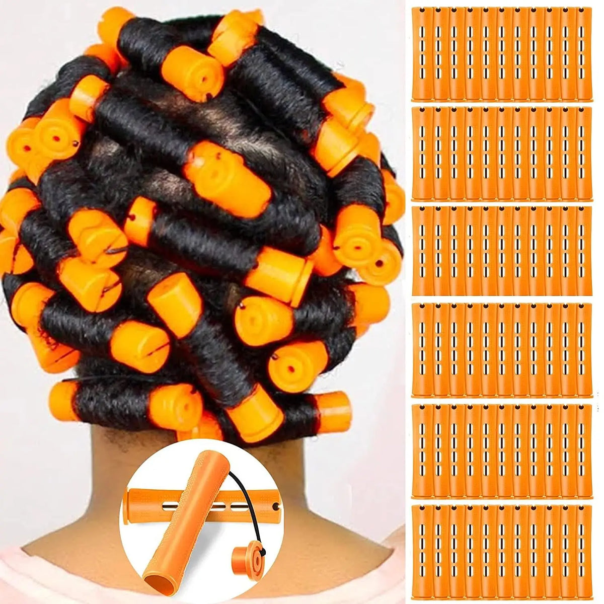 Hair Cold Roller Heatless Curling — Swuffy