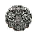 Thor Hammer Belt Buckle Western — Swuffy