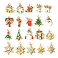 Christmas Copper Charms Chrinstomas Snowman — Swuffy