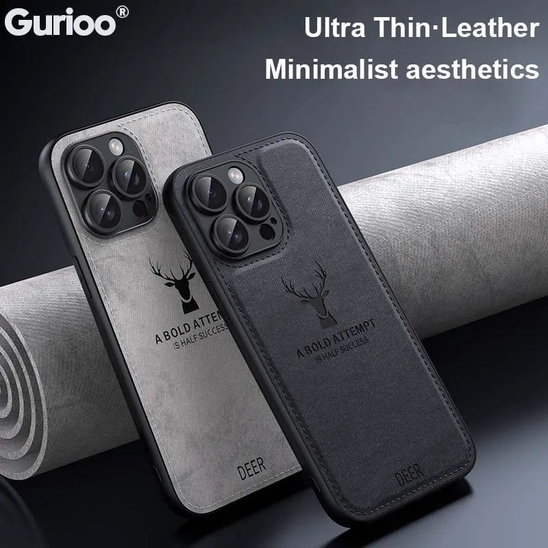 Deer Head Soft Leather Breathable — Swuffy