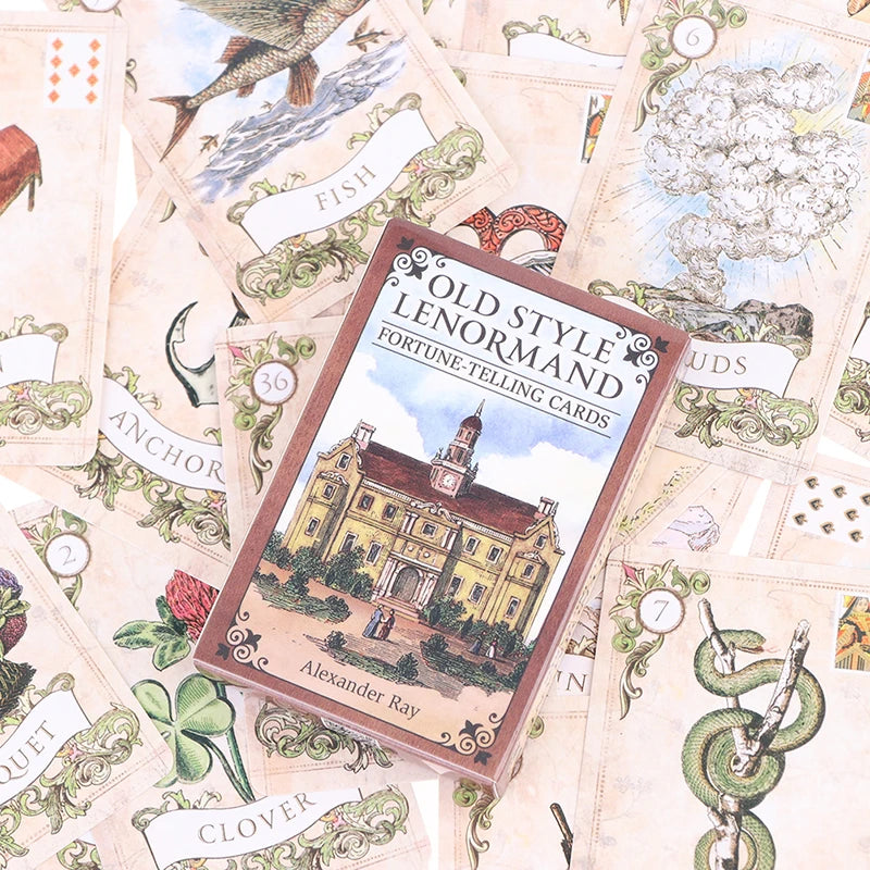 Old Lenormand Oracle Card Tarot — Swuffy