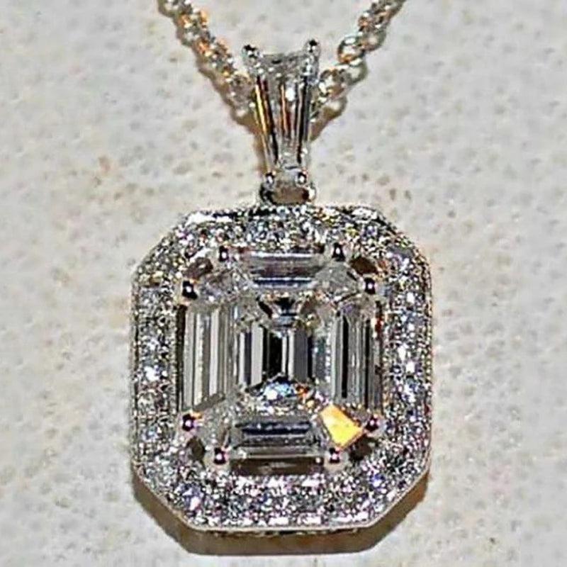 Huitan Asscher Cut Cubic Zirconia — Swuffy