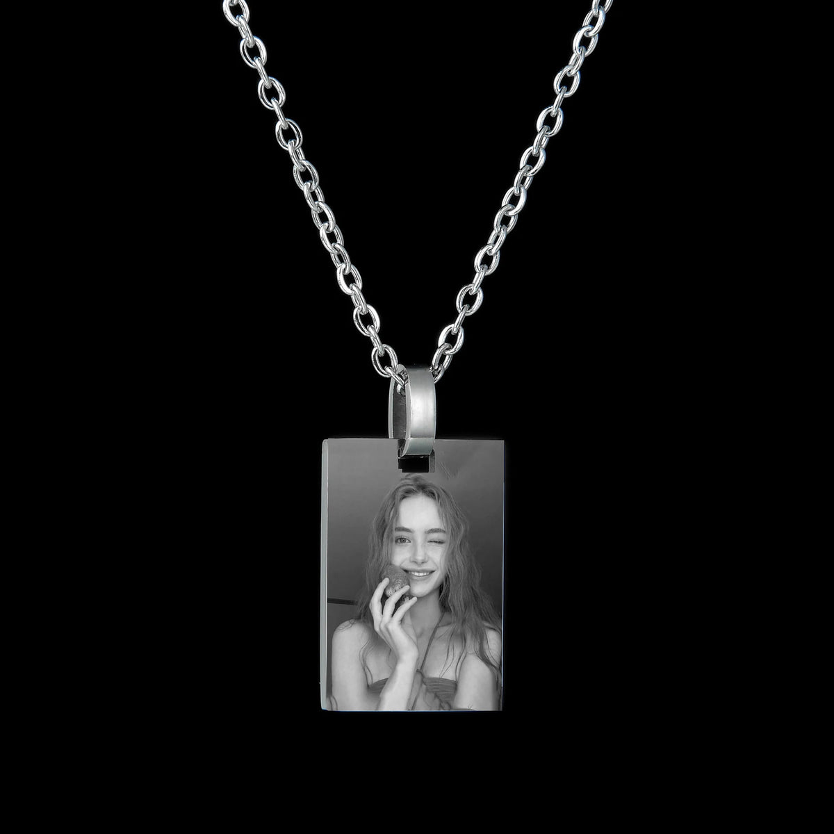 Nuvora Onlyfans Custom Engrave Name Photo Necklaces Women — Nuvora