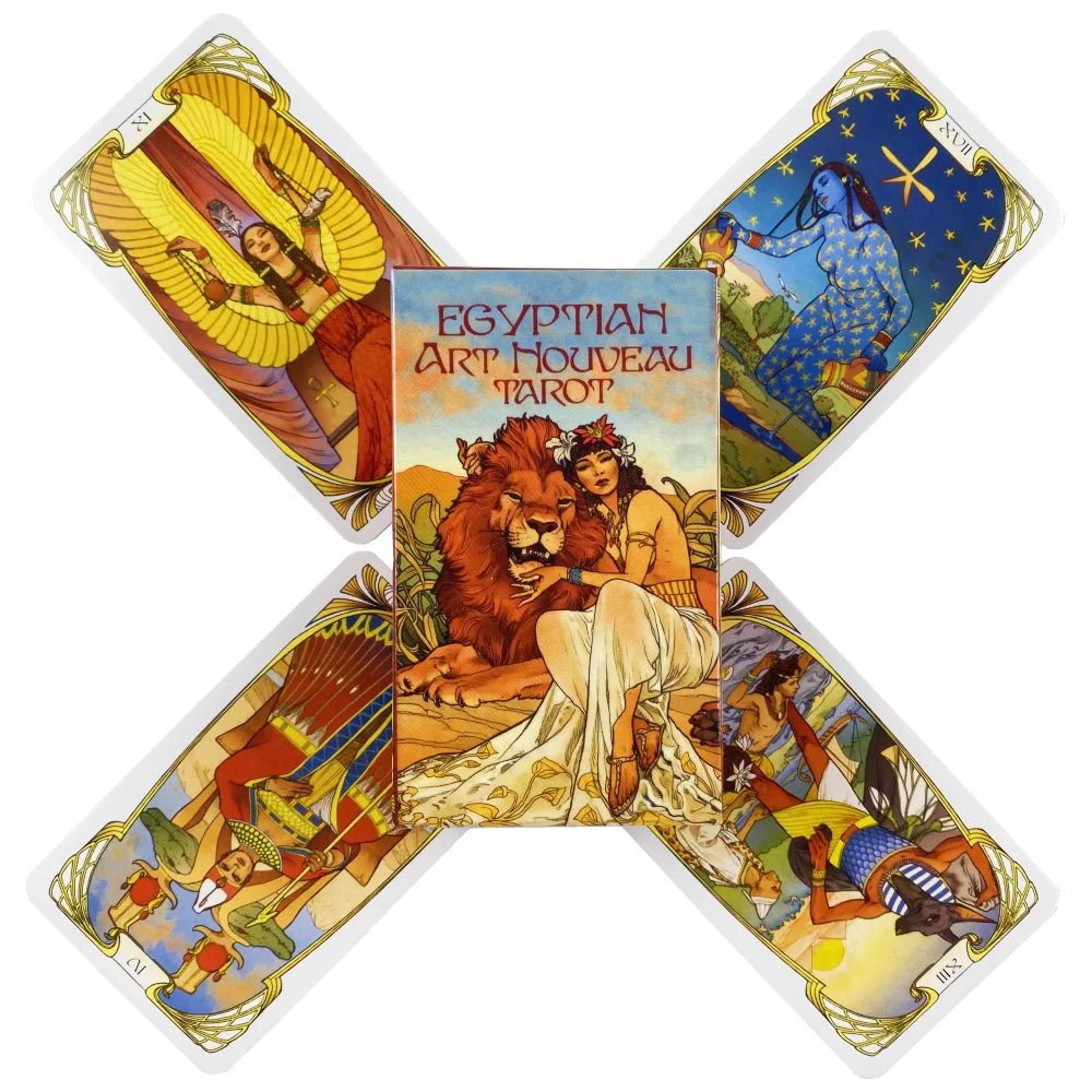 Egyptian Art Nouveau Tarot Cards — Swuffy