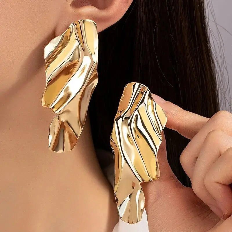 Exaggerated Long Hanging Earrings Big — Swuffy