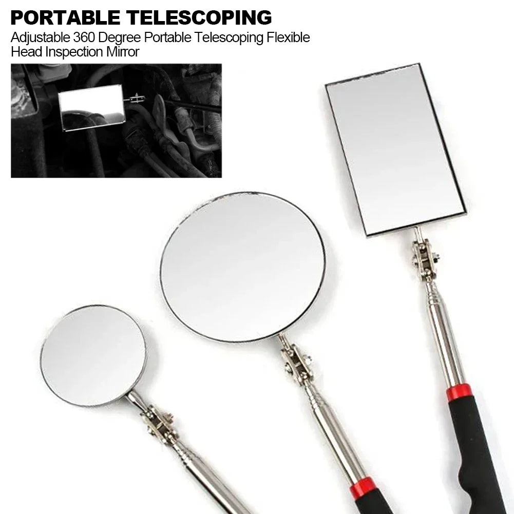 Telescoping Flexible Head Inspection Mirror — Swuffy