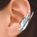 Huitan Personality Wing Clip Earrings — Swuffy