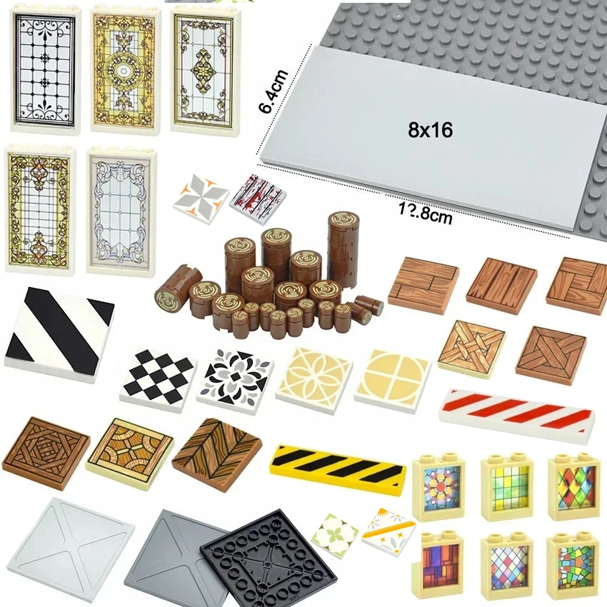 Moc Brick Size Tile Smooth — Swuffy