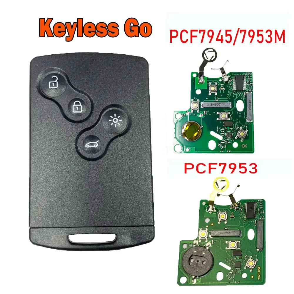 Smart Card Car Key Buttons — Swuffy
