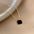 Stainless Steel Necklaces Black Exquisite — Swuffy
