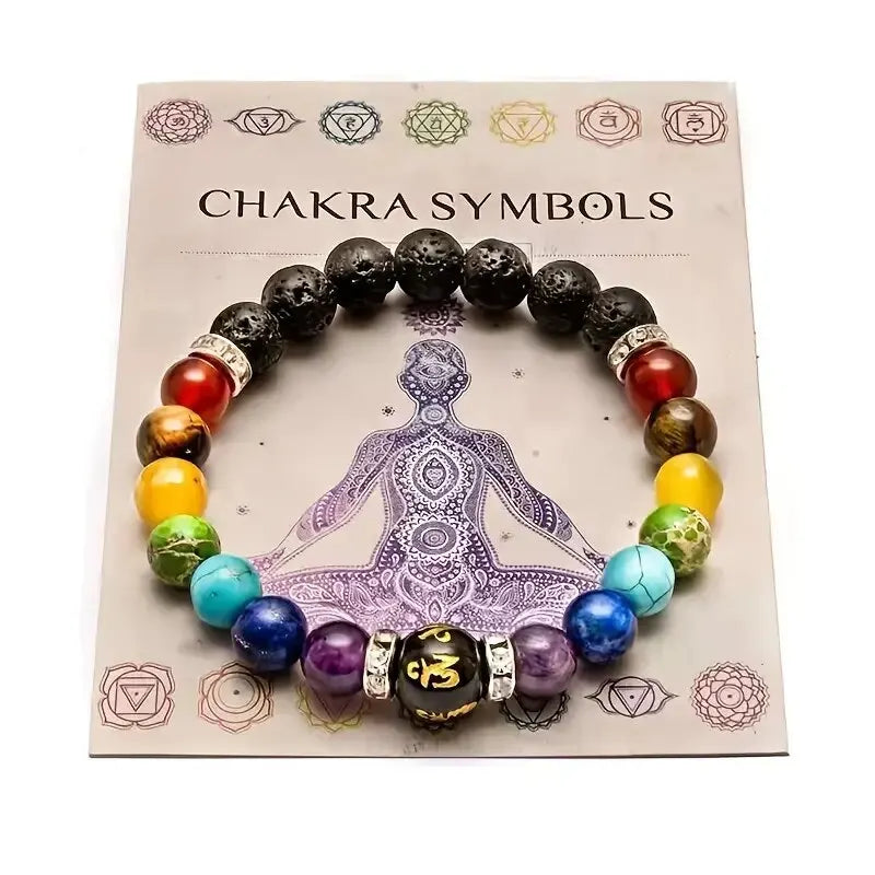 Chakra Bracelet Meaning Cardfor Natural — Swuffy