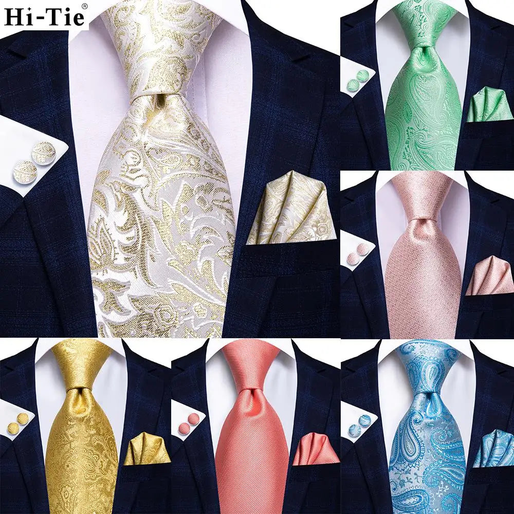 Hi Tie Light Champagne Wedding — Swuffy
