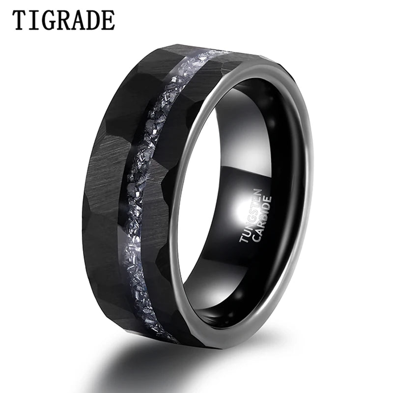 Tigrade Black Tungsten Carbide Ring — Swuffy
